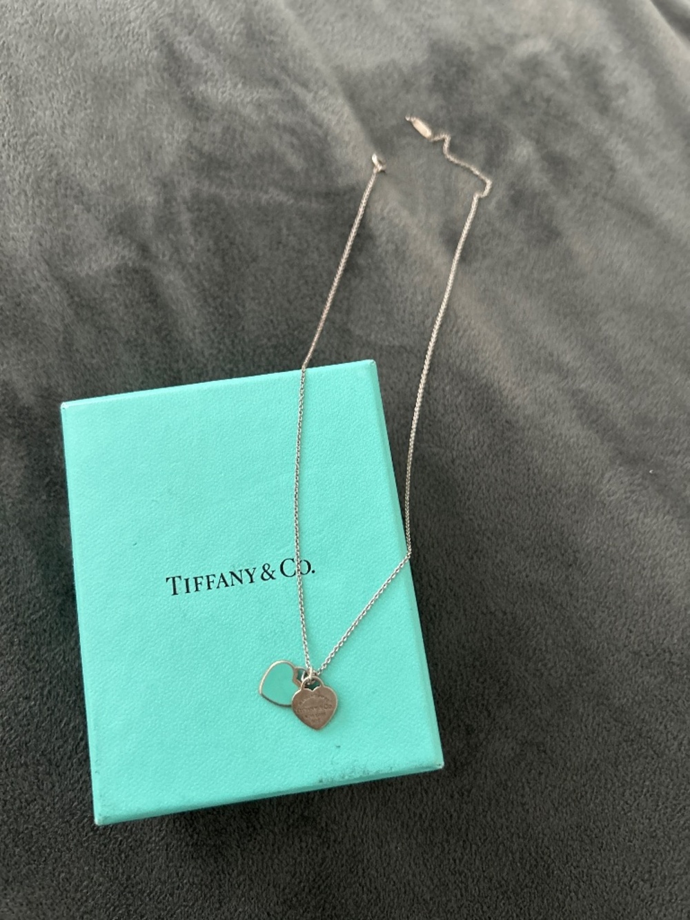 Tiffany & co heart necklace